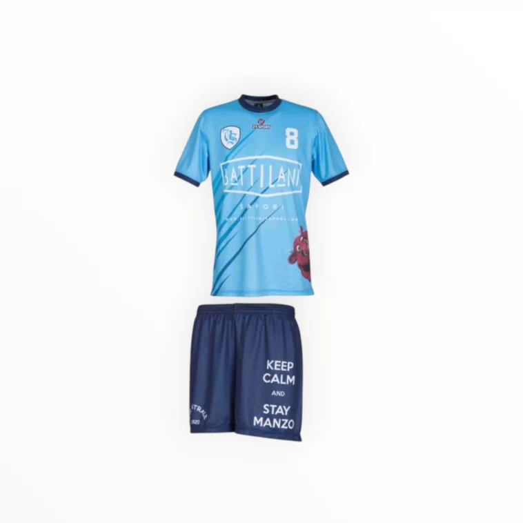DIGITAL Completino Gara UOMO/DONNA da Calcio- Volley - pallamano - Dodgeball - 2T sport - immagine 2