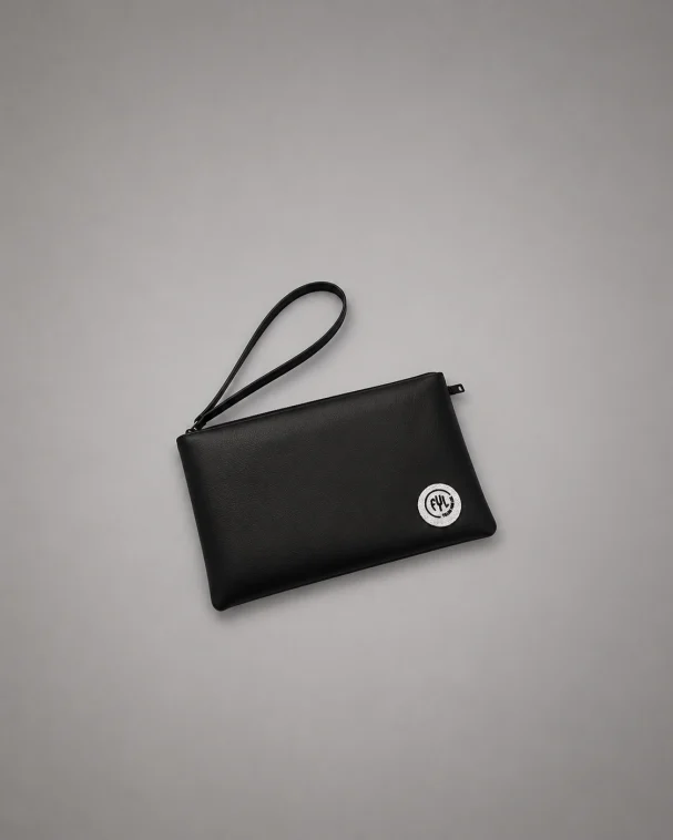 POUCHETTE CLASSICA 26x19 cm- realizzata in tessuto canvas - Pubblieffe