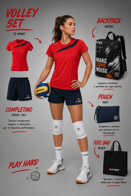 OUTFIT PLAY VOLLEY USC