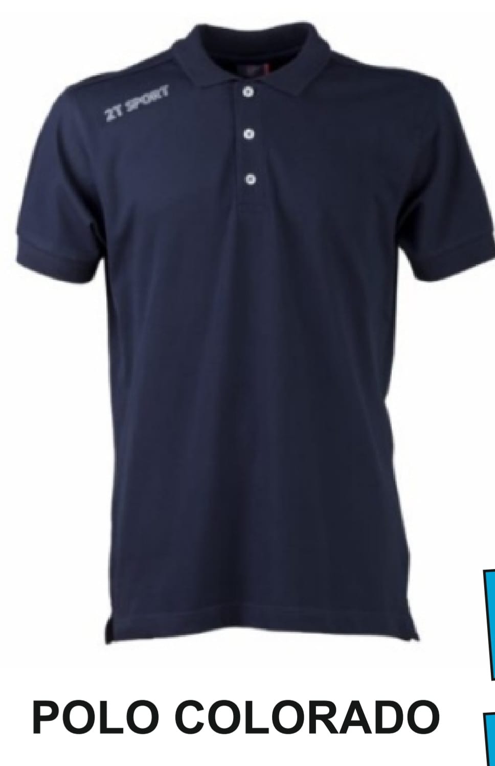 POLO - 100% COTONE - 2T SPORT - immagine 2