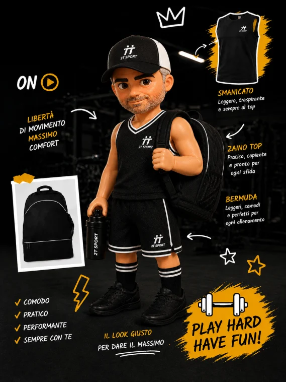 Outfit "Gym Mode ON" - USC
